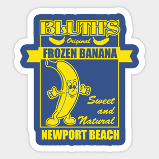 Bluth's Original Frozen Banana Sticker